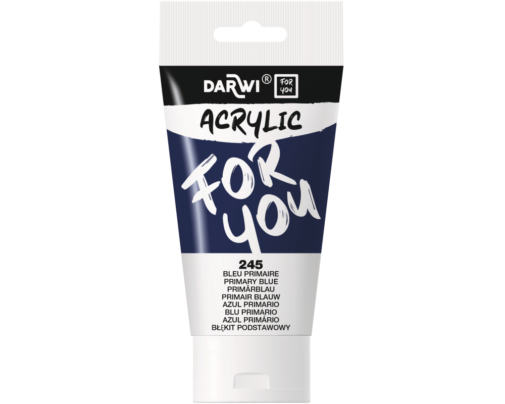 DARWI Acrylfarbe 75ml DF5150075245C Primär blau