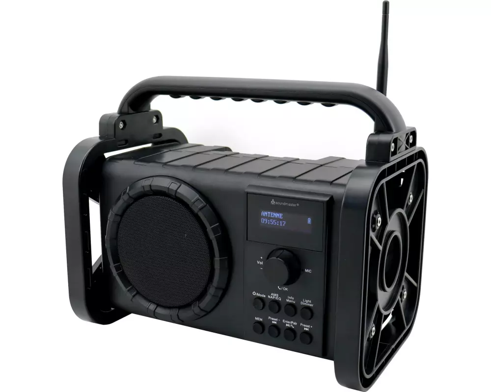 soundmaster DAB+ Radio DAB80SW Schwarz