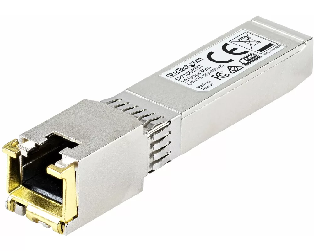 StarTech.com SFP10GBTST Netzwerk-Transceiver-Modul Kupfer 10000 Mbit/s SFP+