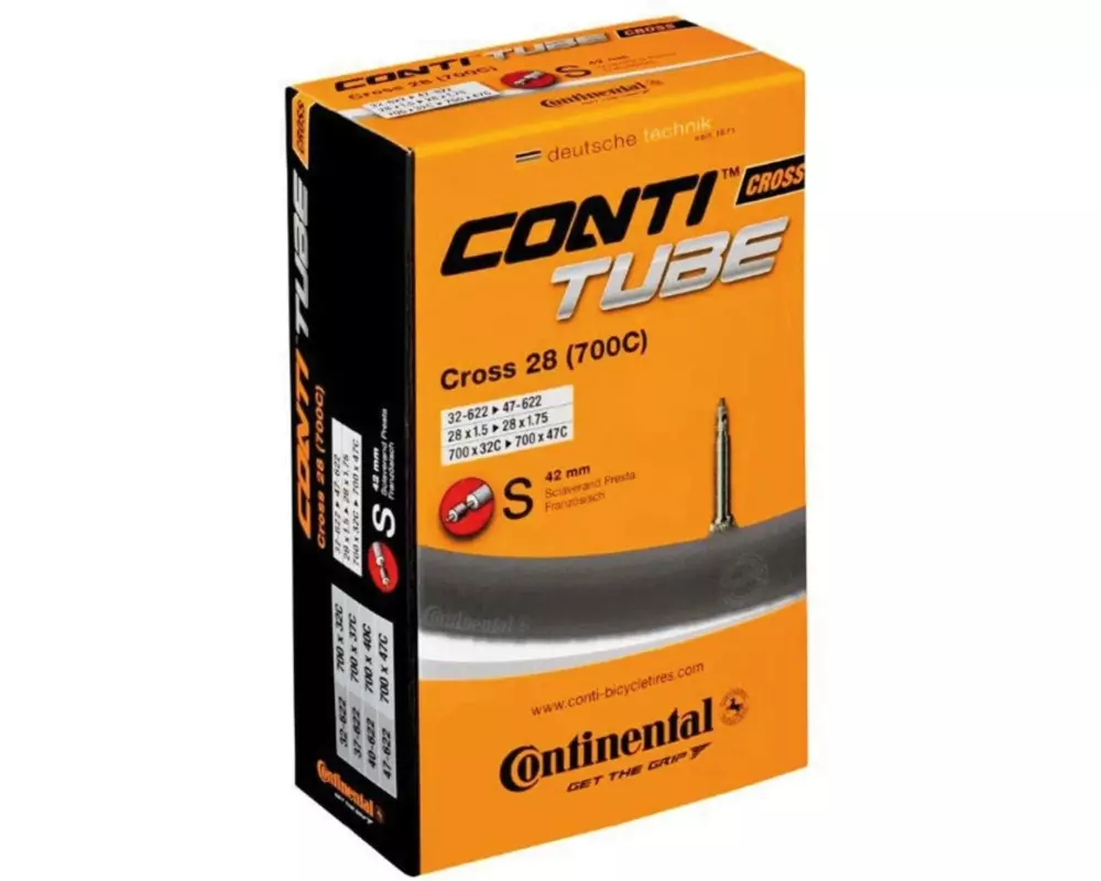 Continental Fahrradschlauch Cross Sclaverand/Presta 28 "
