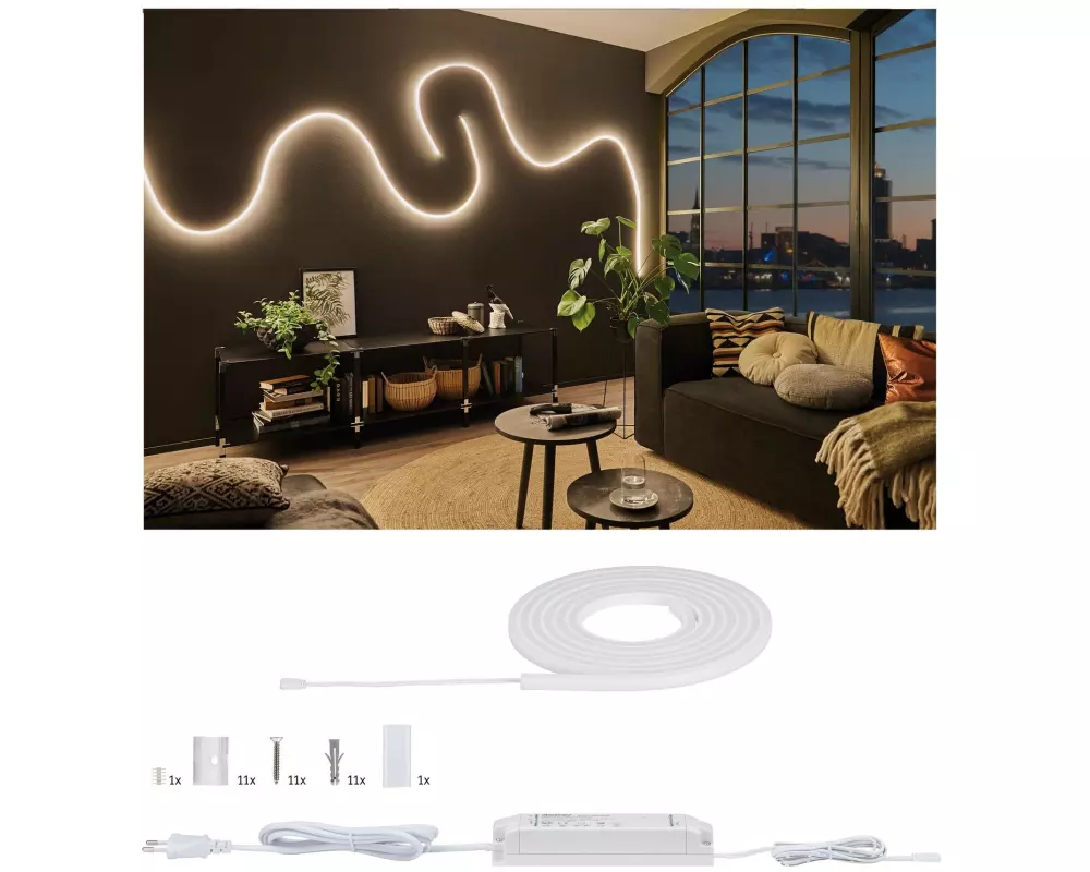 Paulmann LED-Stripe MaxLED Flow 2700 K, 3 m Basisset