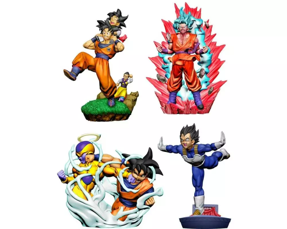 Megahouse Figur Dragon Ball Super Dracap, 4er-Pack