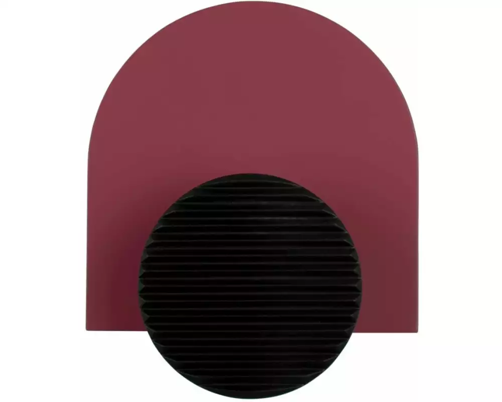 present time Wandhaken Single Knob, MDF, Red ochre