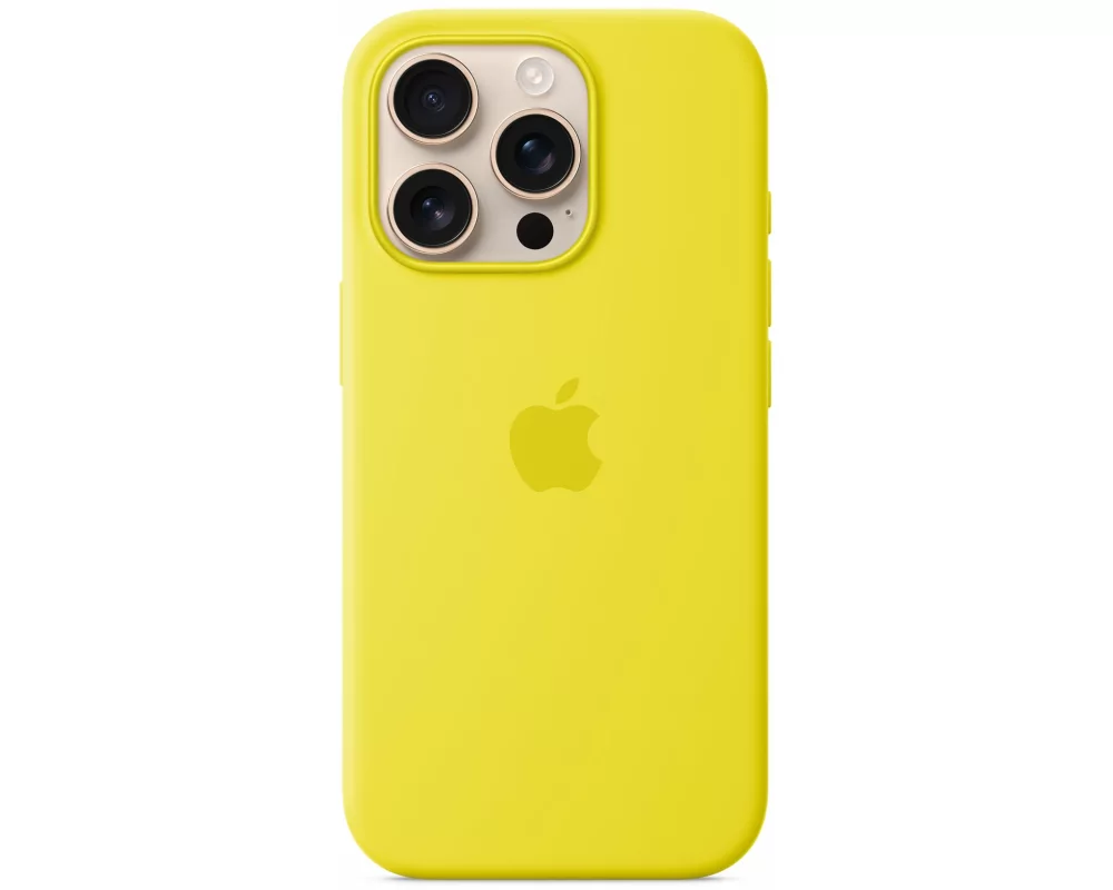 Apple Silicone Case mit MagSafe iPhone 16 Pro Sternfrucht