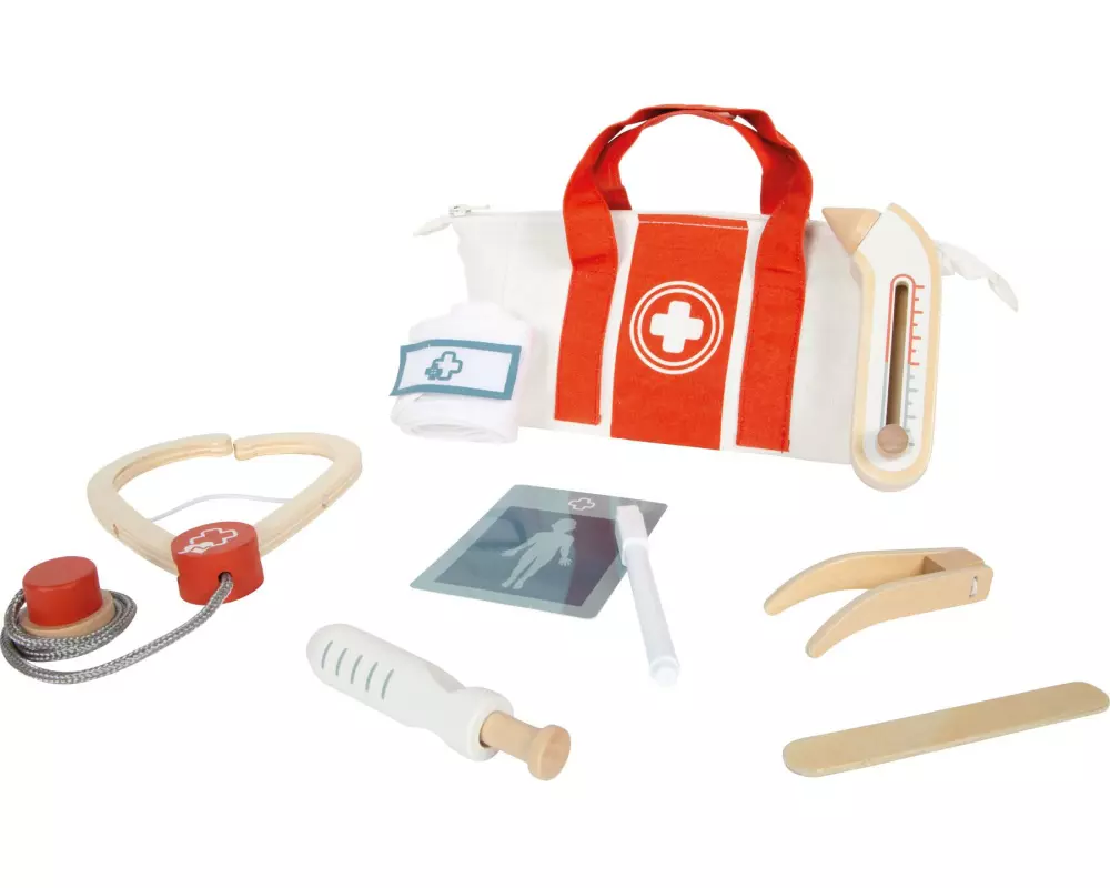 small foot Arzttasche Spielset Rot