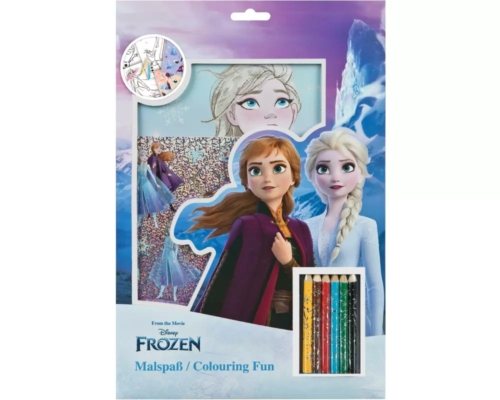 Undercover Malset Malspass Frozen, 51-teilig