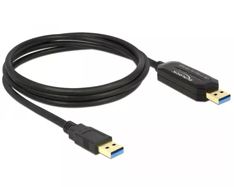 Delock Data-Link-Kabel SuperSpeed USB-A - USB-A 1.5 m