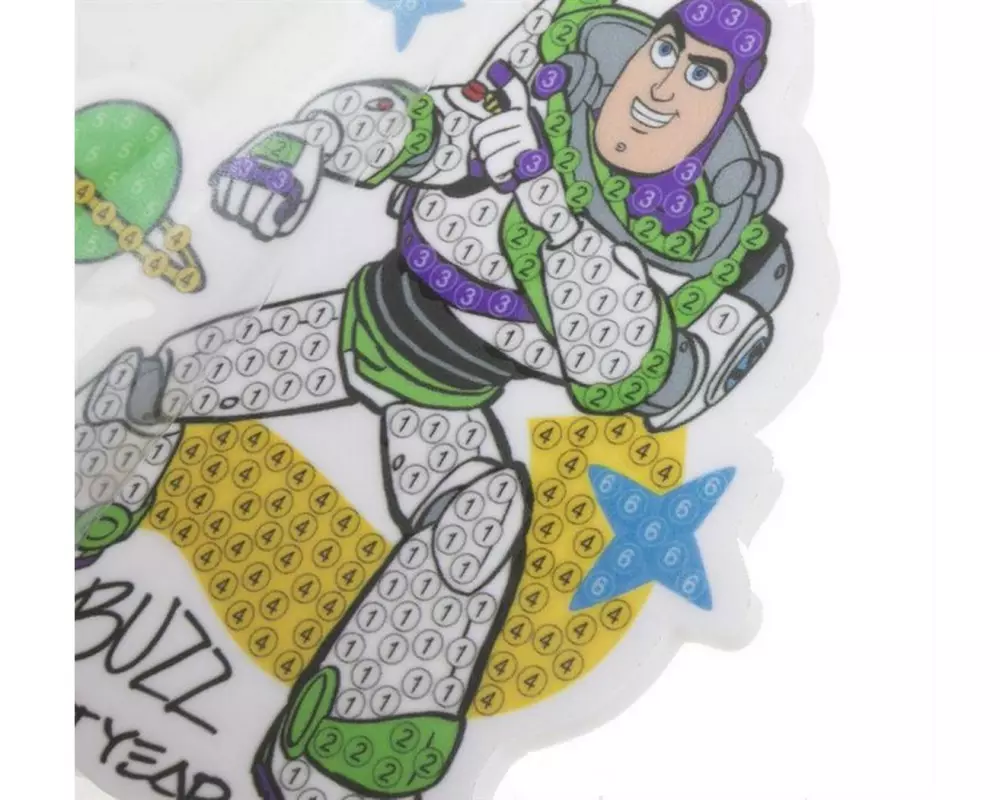 CRAFT Buddy Buzz Lightyear, Crystal Art Rucksack Anhänger