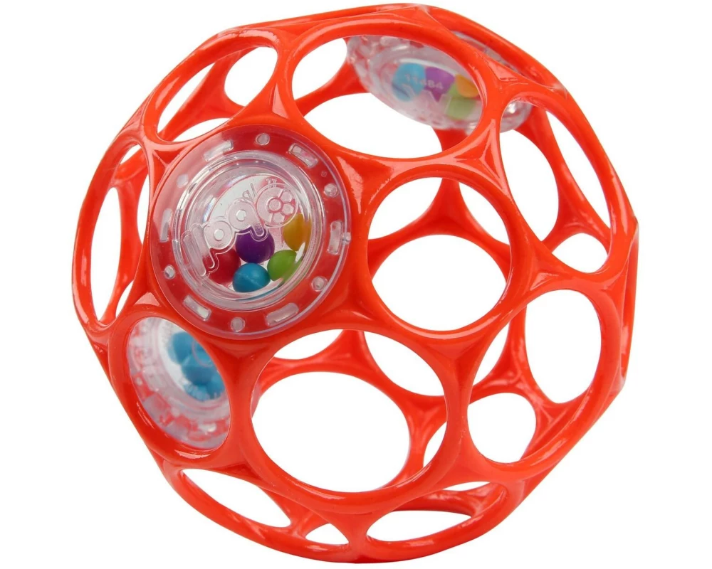 Oball Beschäftigungsspielzeug Rattle Rot