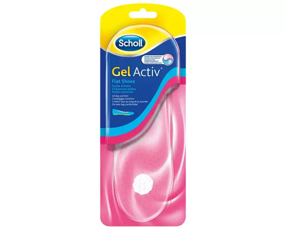Scholl Einlegesohlen GelActiv Flat Shoes 2 Stück