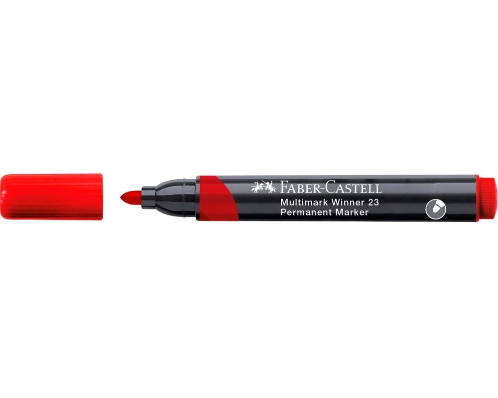 Faber-Castell Permanent-Marker Multimark Winner 23 Rot