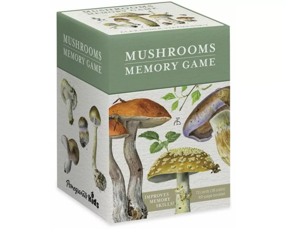 Mushrooms: Alexander Viazmensky Memory Game