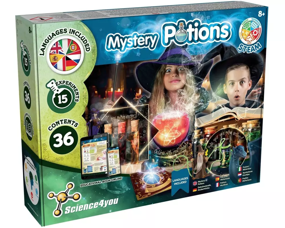 Science4you Experimentierkasten Mystery Potions