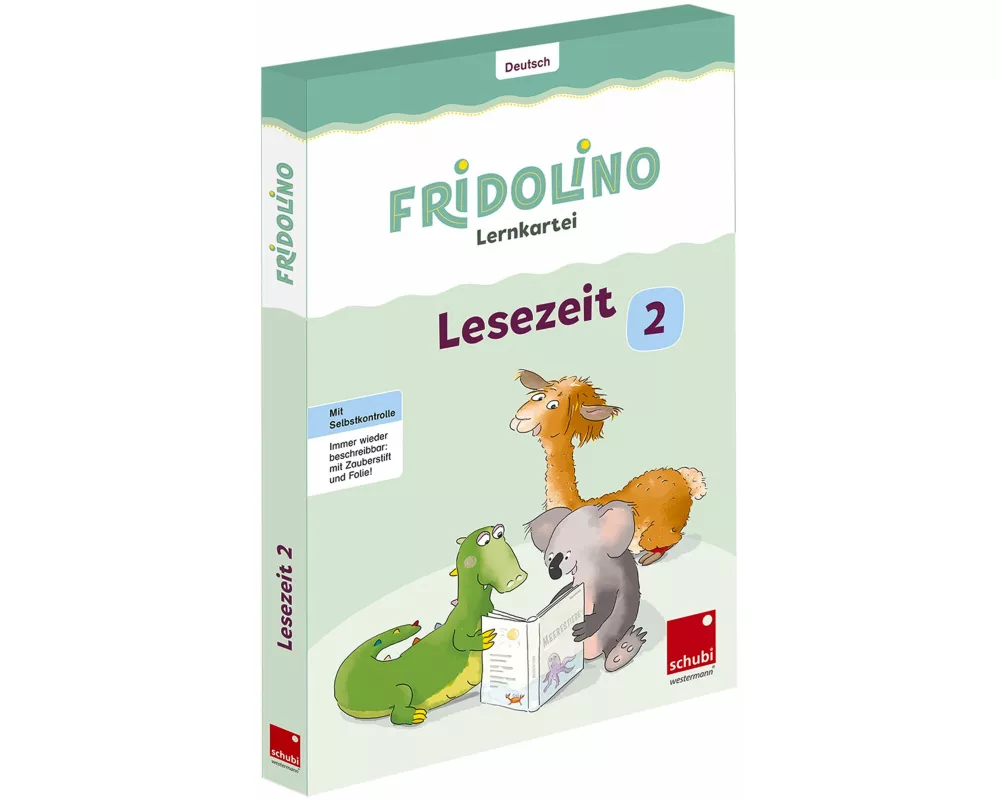 Fridolino-Lernkartei. Lesezeit 2. Schuljahr