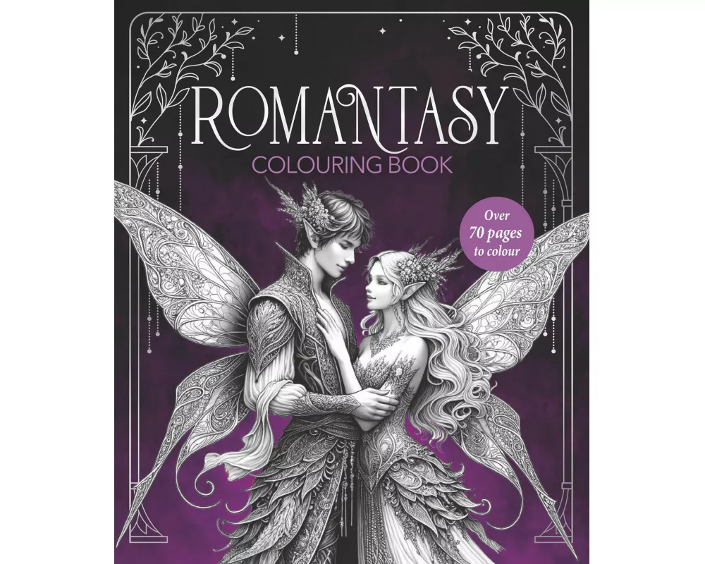 Romantasy Colouring Book