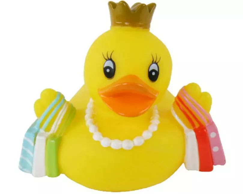 Trendcompany Badeente Shopping Queen