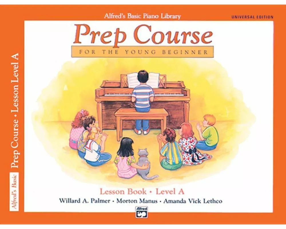Alfred's Basic Piano Library Prep Course Lesson A