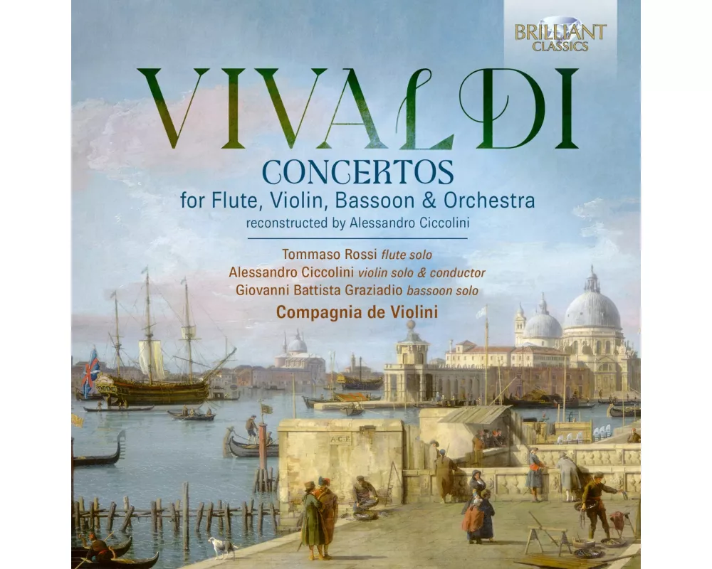 Vivaldi Concertos for Flute,Violin,Bassoon&Orch
