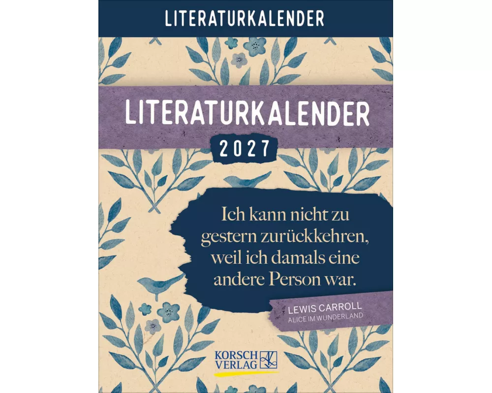 Literaturkalender 2027
