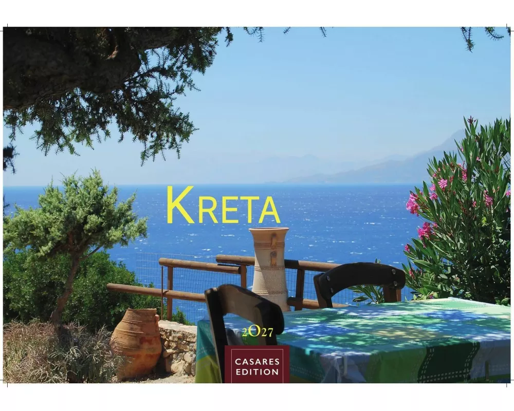 Kreta Kalender 2027 - Wandkalender | Fotokalender Griechenland 35x50cm - . mit 12 atemberaubenden Fotos von Kreta