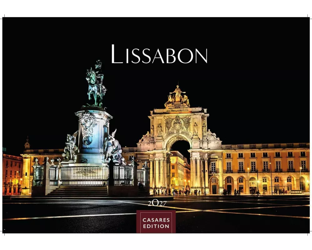Lissabon Kalender 2027 - Wandkalender | Fotokalender Portugal 24x35 cm - Atemberaubende Fotos dieser schönen Stadt