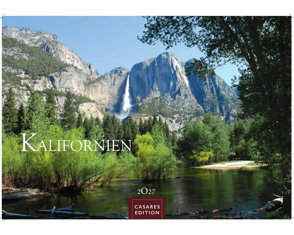 Kalifornien Kalender 2027 - Wandkalender | Fotokalender Nordamerika 35x50cm - Faszinierende Westküste mit ikonischen Motiven von Küste, Wüste und Metr