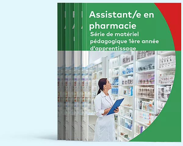 Assistant/e en pharmacie : Support de cours 2./3. année (Imprimé avec E-Book)
