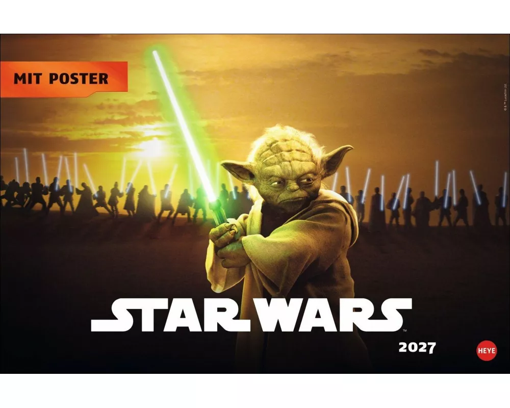Star Wars Broschur XL Kalender 2027