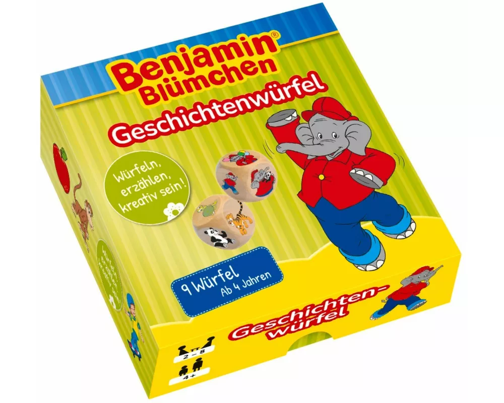 Geschichtenwürfel mit Benjamin Blümchen