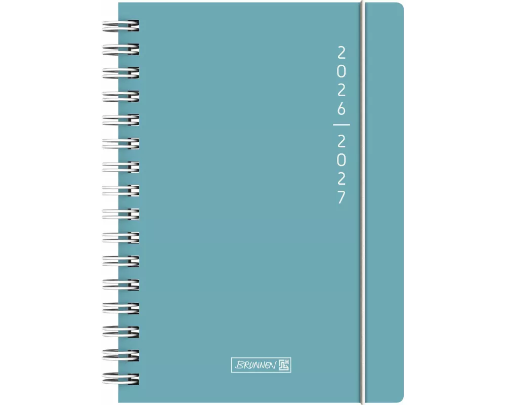 Schülerkalender 2026/2027 "Plain Blue" | A5, Kunststoff