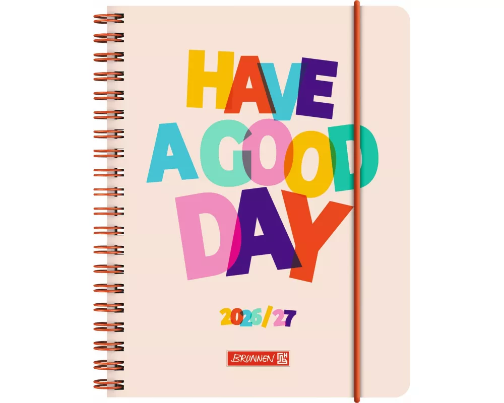 Schülerkalender 2026/2027 "Good Day" | A6, Kunststoff