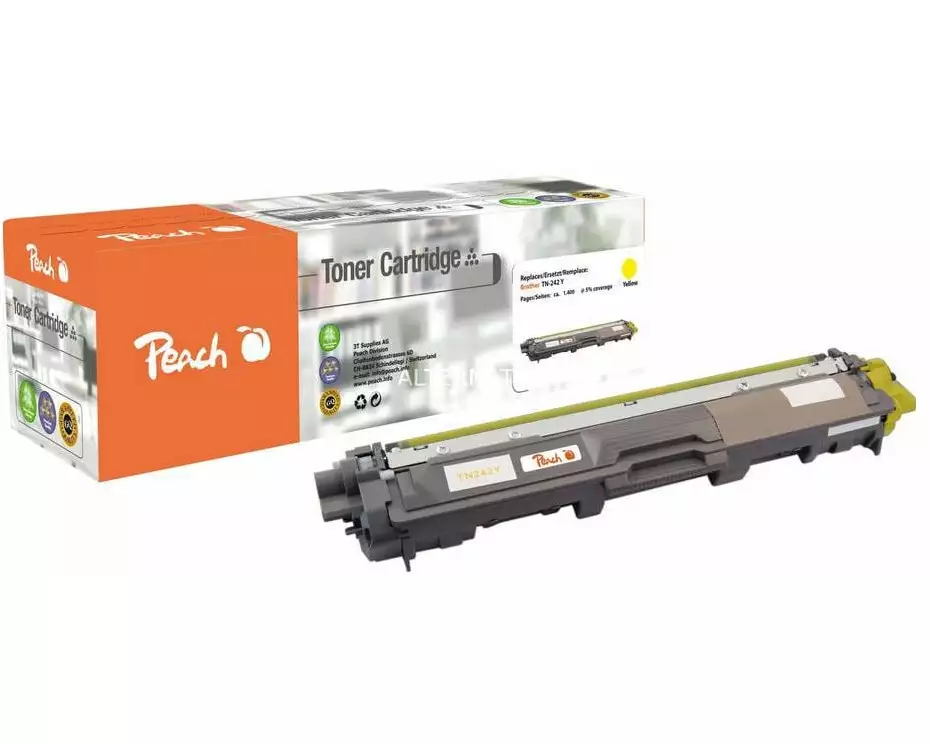 Peach Toner Brother TN-242 Yellow