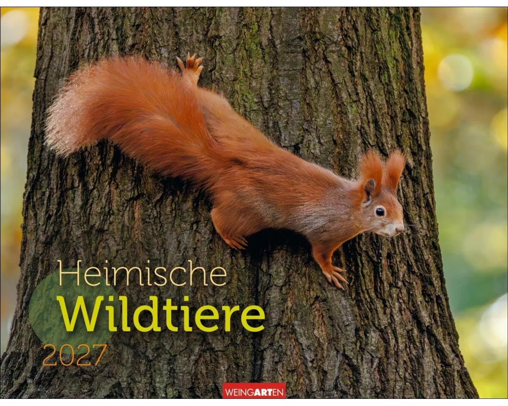 Heimische Wildtiere Kalender 2027