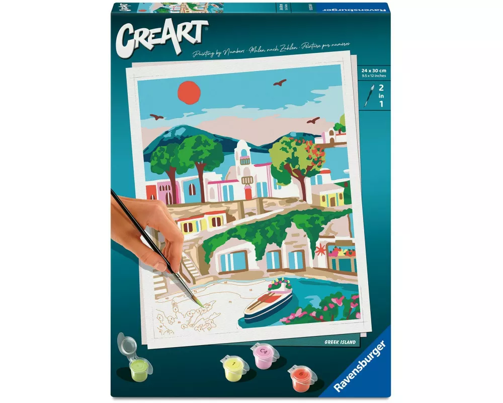 CreArt Adults Trend - Griechische Insel