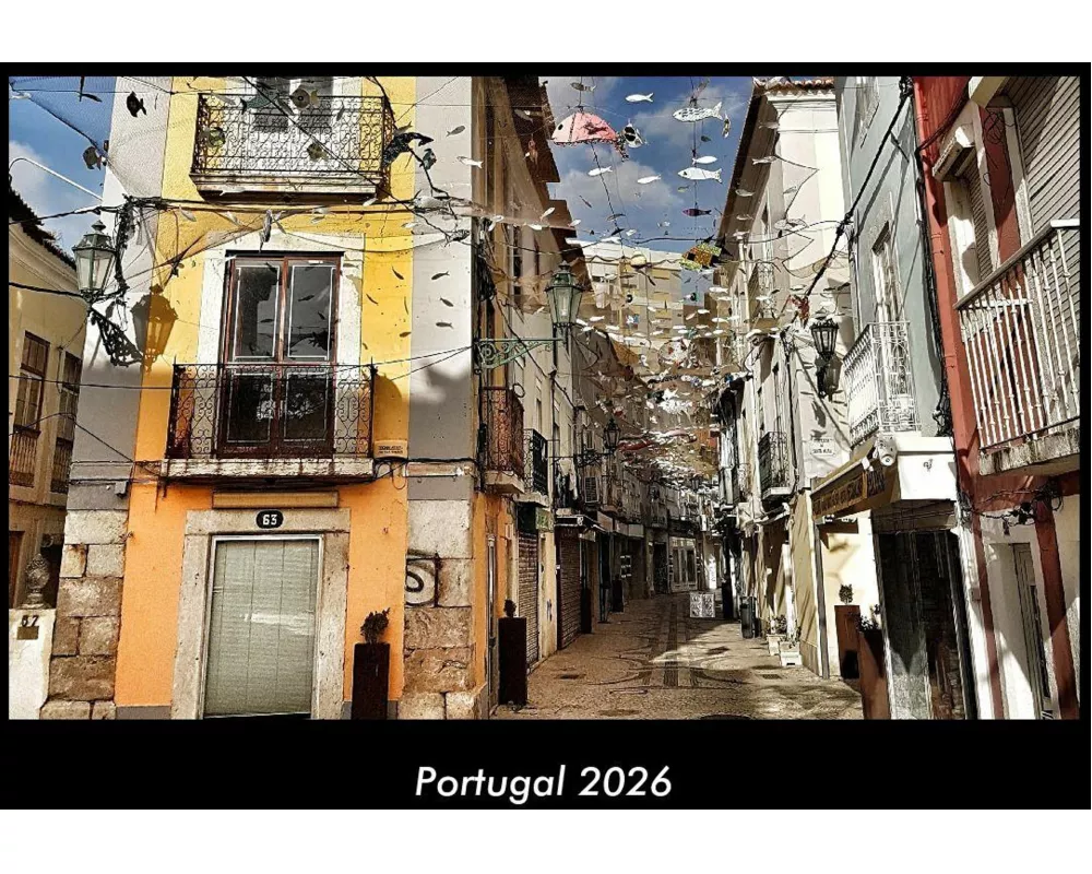 Portugal 2026 Fotokalender DIN A3