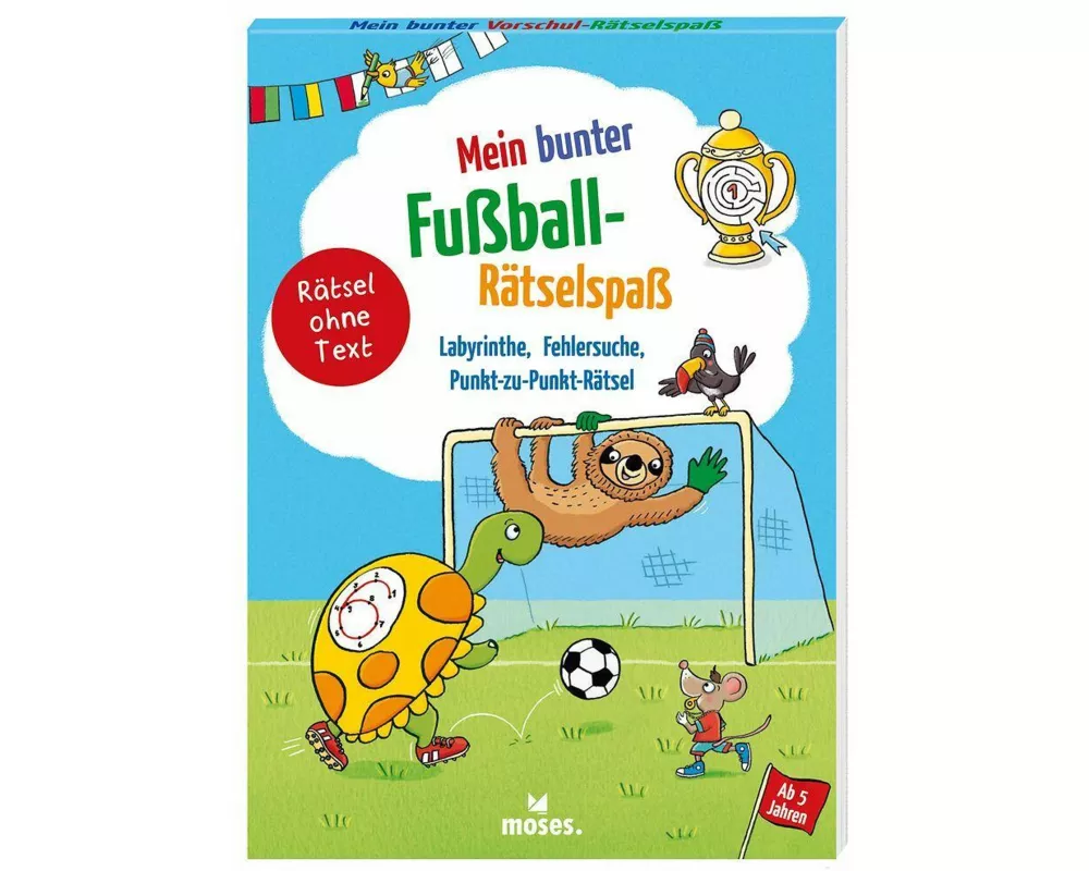 Mein bunter Fussball-Rätselspass