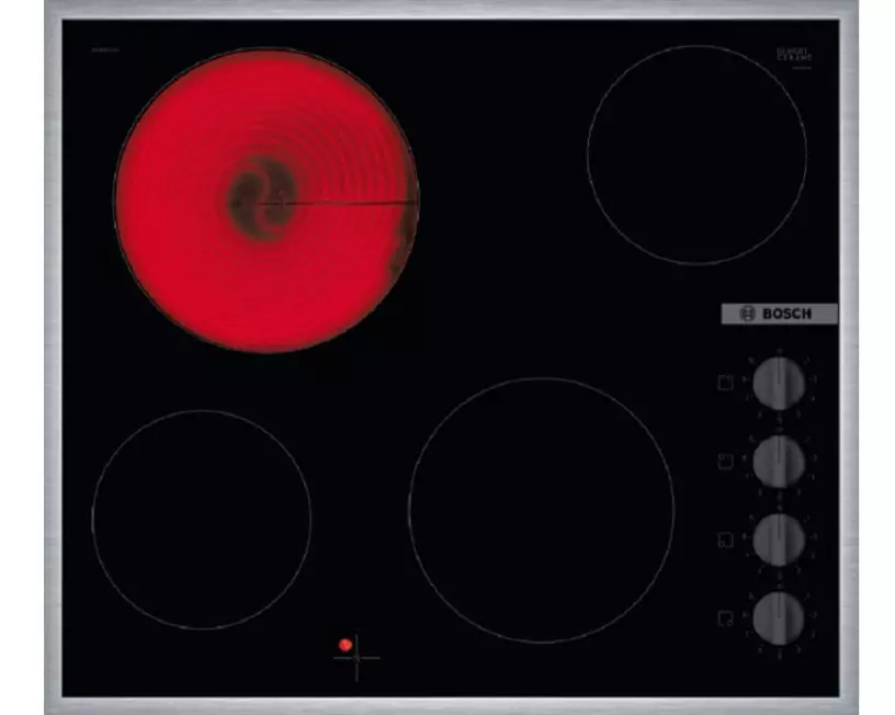 Bosch Glaskeramik-Kochfeld PKE645CA2E Aufliegend