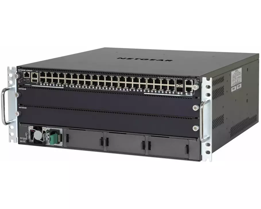 NETGEAR Chassis Switch XCM8903SF-10000S, M6100-44GF3 Starter Kit Bundel