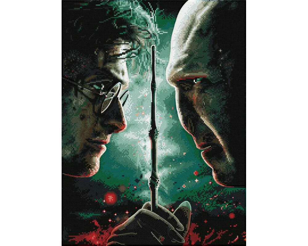 Diamond Painting Harry Potter vs Voldemort