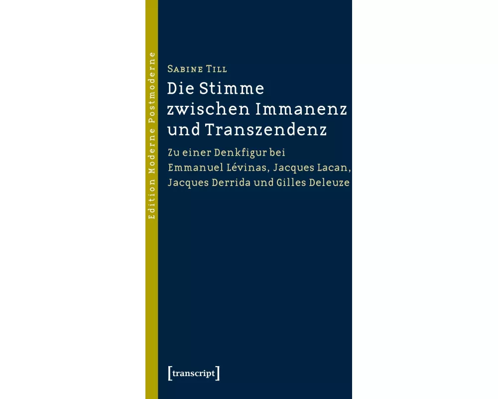 Die Stimme zwischen Immanenz und Transzendenz