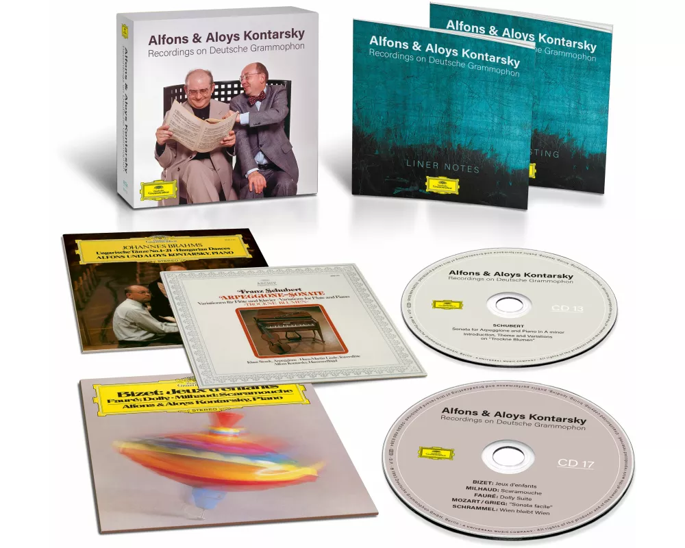 Alfons & Aloys Kontarsky: Recordings on DG