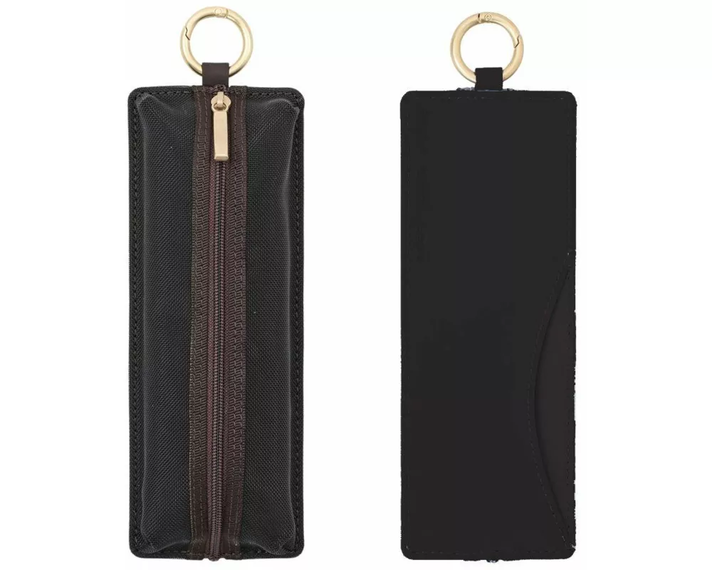 EMILY Mesh Federmäppchen (Black) Flat Pen Case | by KING JIM