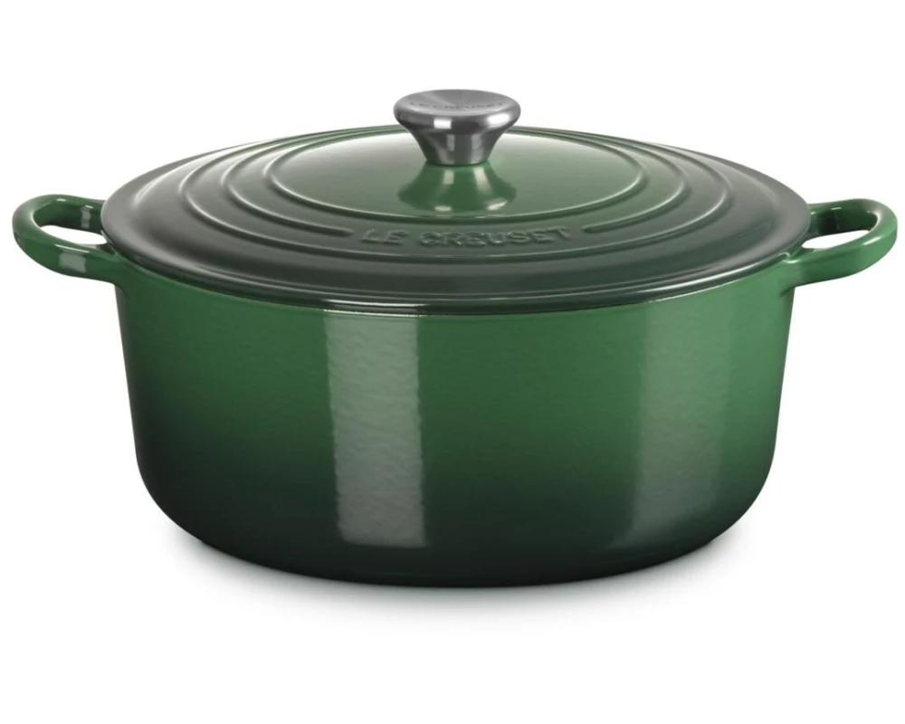 Le Creuset Bräter Tradition 26 cm, Grün