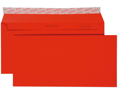 ELCO Couvert Color o/Fenster C5/6 18833.92 100g, rot 250 Stück