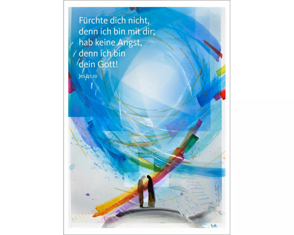 Jahreslosung Eberhard Münch 2027, Postkarte 10er-Set