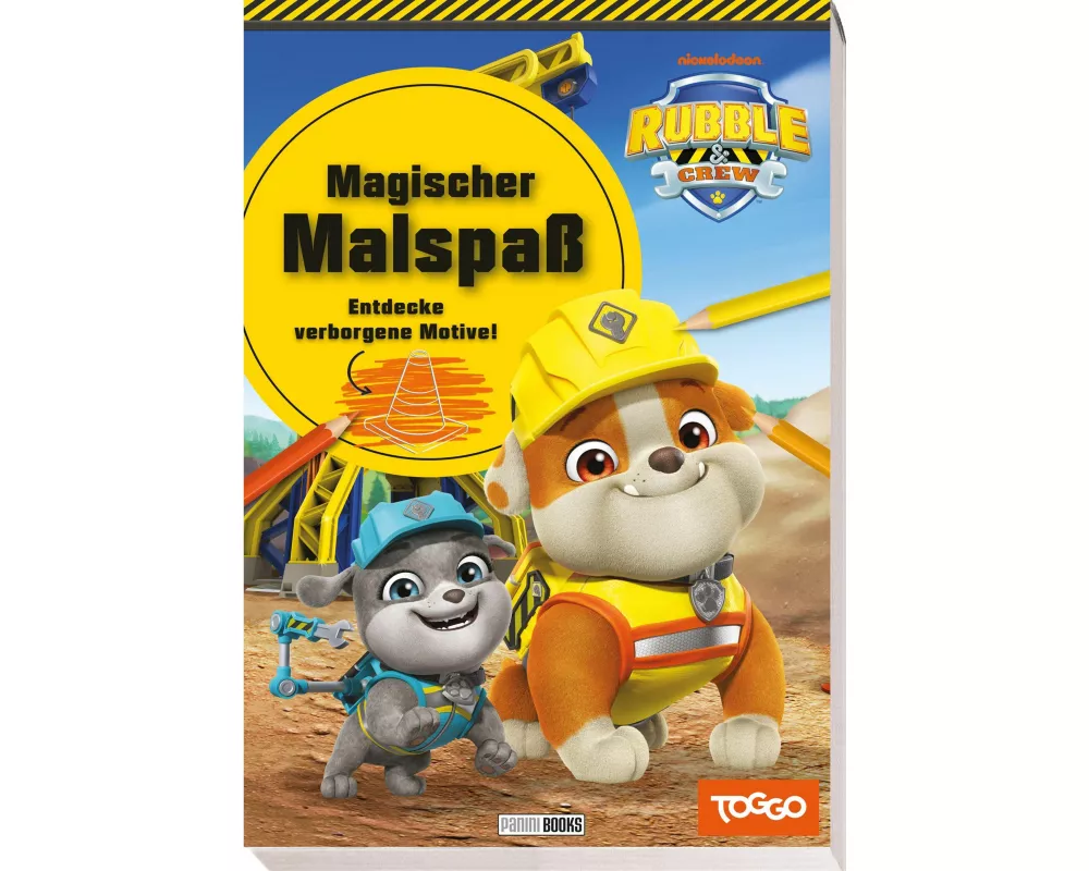 Rubble & Crew: Magischer Malspaß - Entdecke verborgene Motive!
