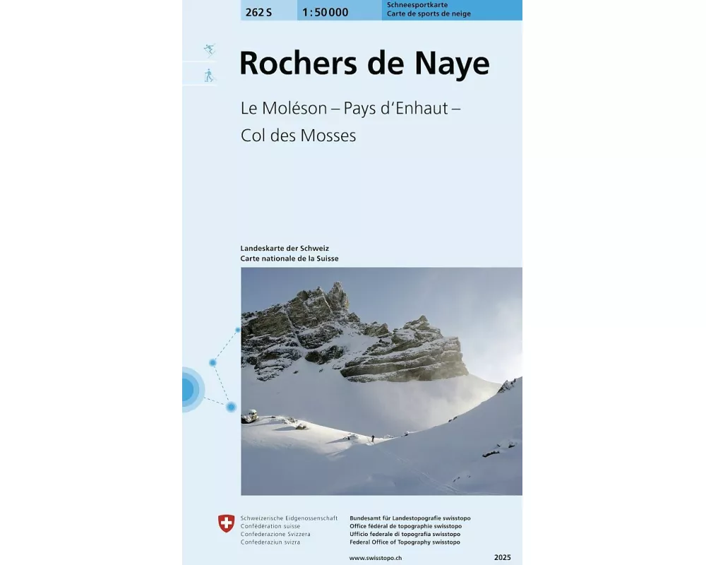 262S Rochers de Naye Schneesportkarte