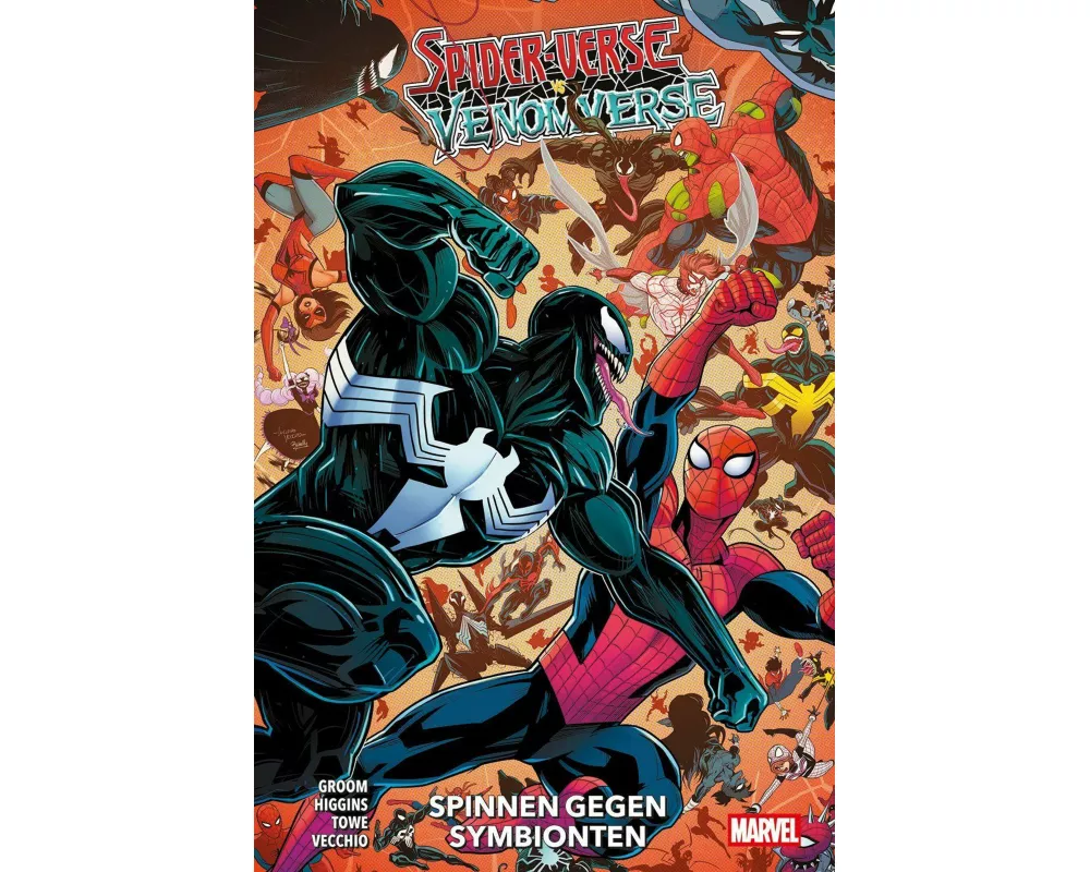 Spider-Verse vs. Venomverse: Spinnen gegen Symbionten