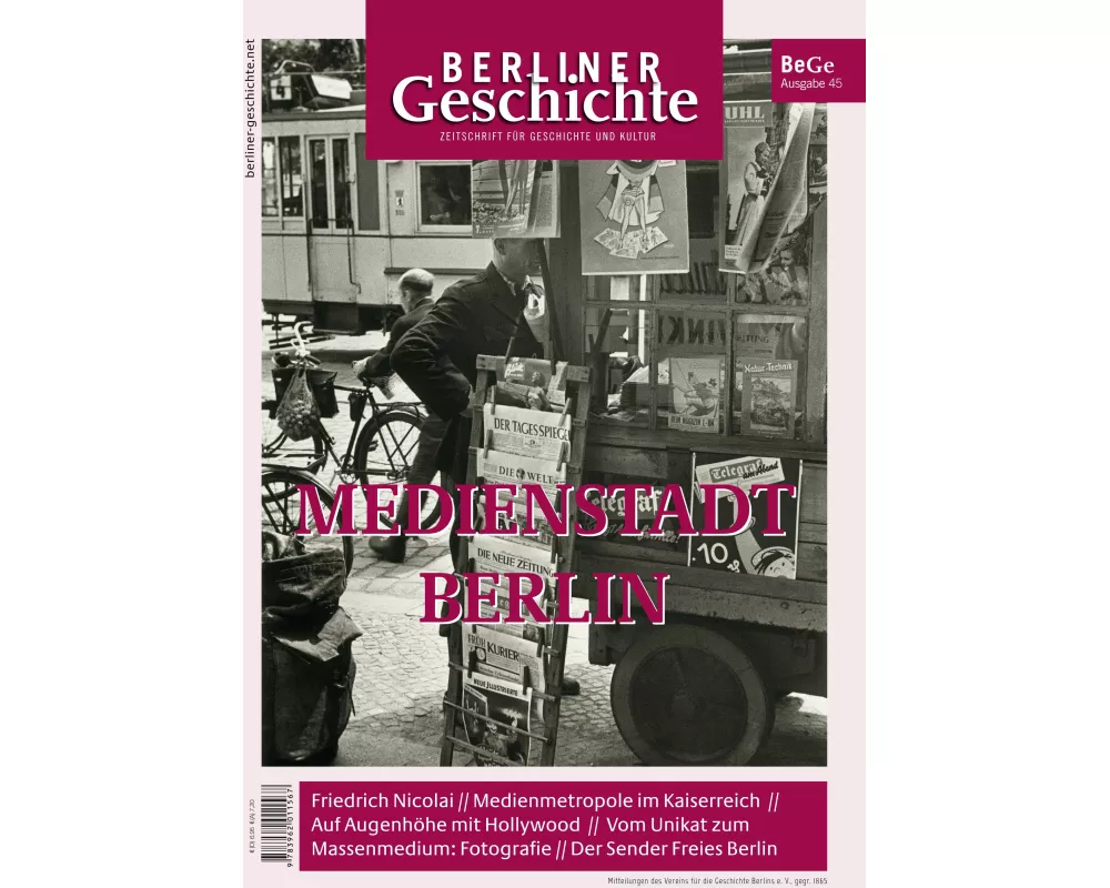 Berliner Geschichte - Zeitschrift für Geschichte und Kultur