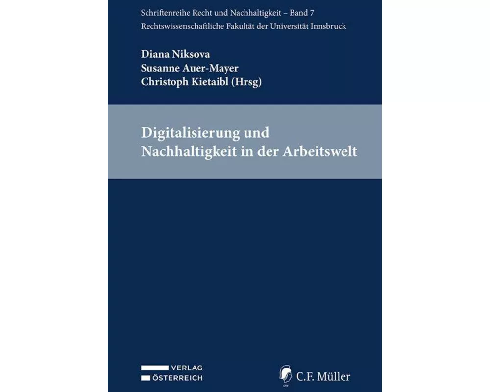 Digitalisierung und Nachhaltigkeit in der Arbeitswelt